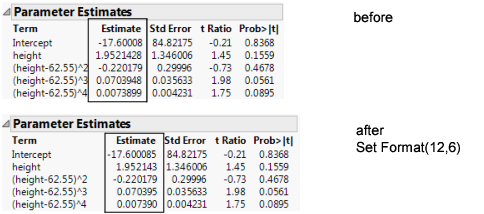 Applying Changes to a Report