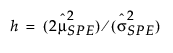 Equation shown here