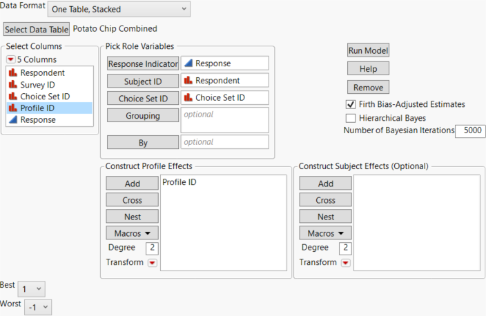 Completed MaxDiff Launch Window