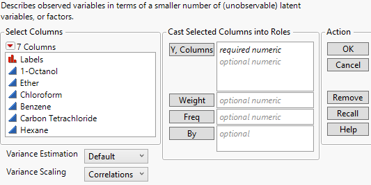 Factor Analysis Launch Window