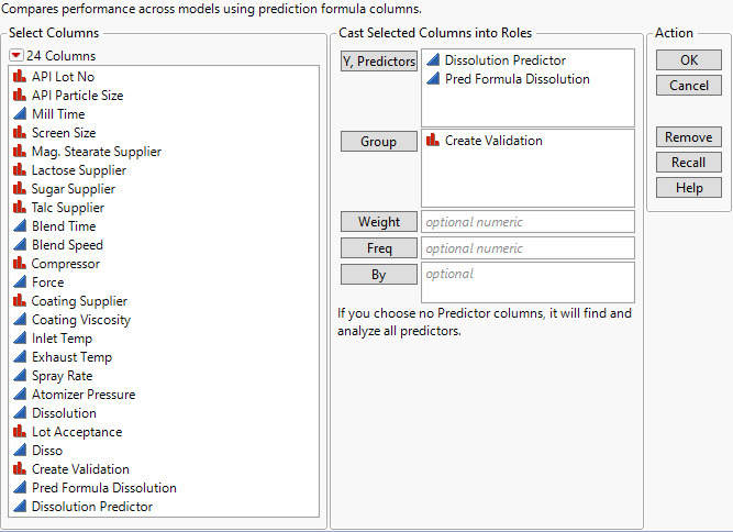 The Model Comparison Launch Window