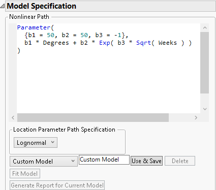 Nonlinear Path Script