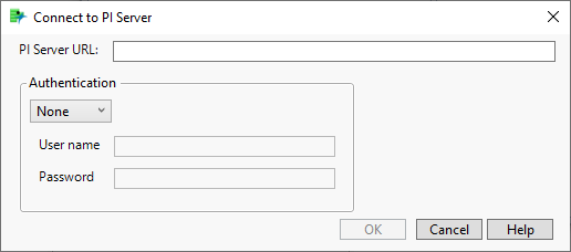 Connect to PI Server