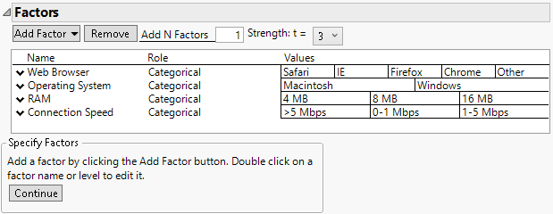 Factors for Software Factors