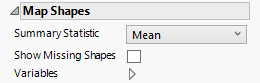 Map Shapes Options