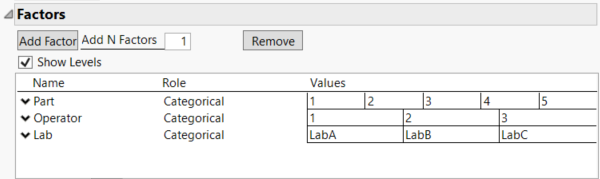 Factor Values