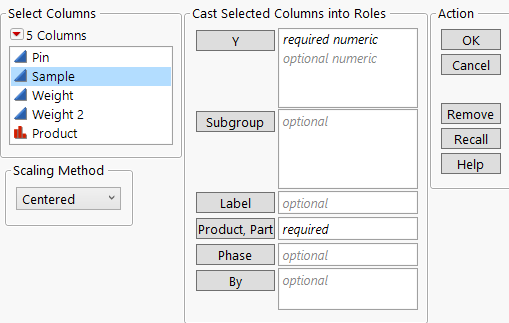 Launch Window for Short Run Control Charts