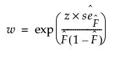 Equation shown here