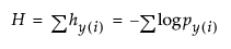 Equation shown here Equation shown here