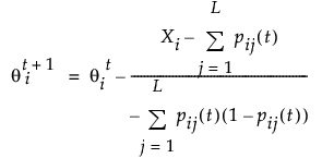 Equation shown here Equation shown here