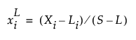Equation shown here Equation shown here