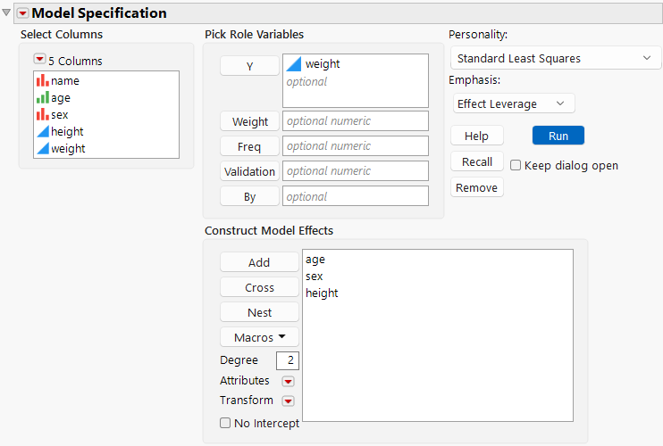 Fit Model Launch Window for a Fixed Effects Model