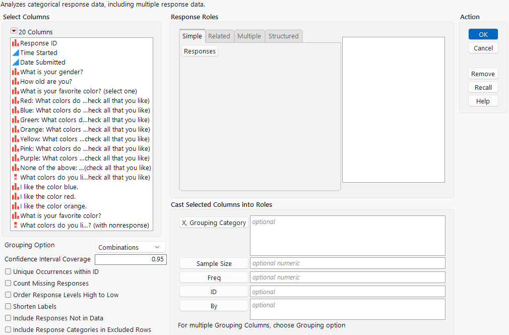 Categorical Platform Launch Window for the Simple Tab