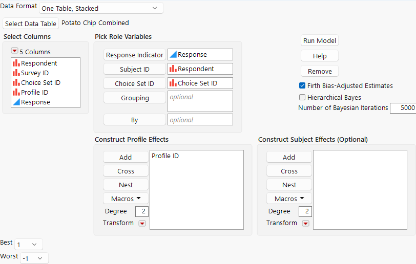 Completed MaxDiff Launch Window