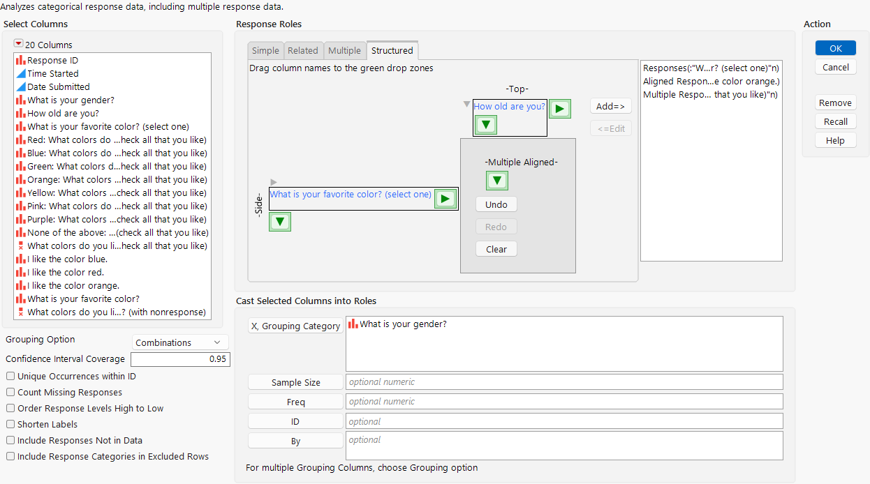 Completed Launch Window for Full Example