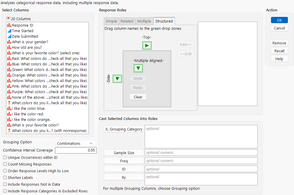 Categorical Platform Launch Window for the Structured Tab